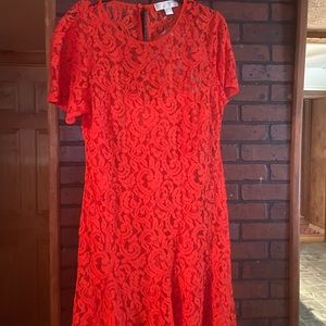 Michael Kors Coral Dress Size 14